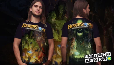 Футболки с полной запечаткой: Hearthstone - Heroes of Warcraft